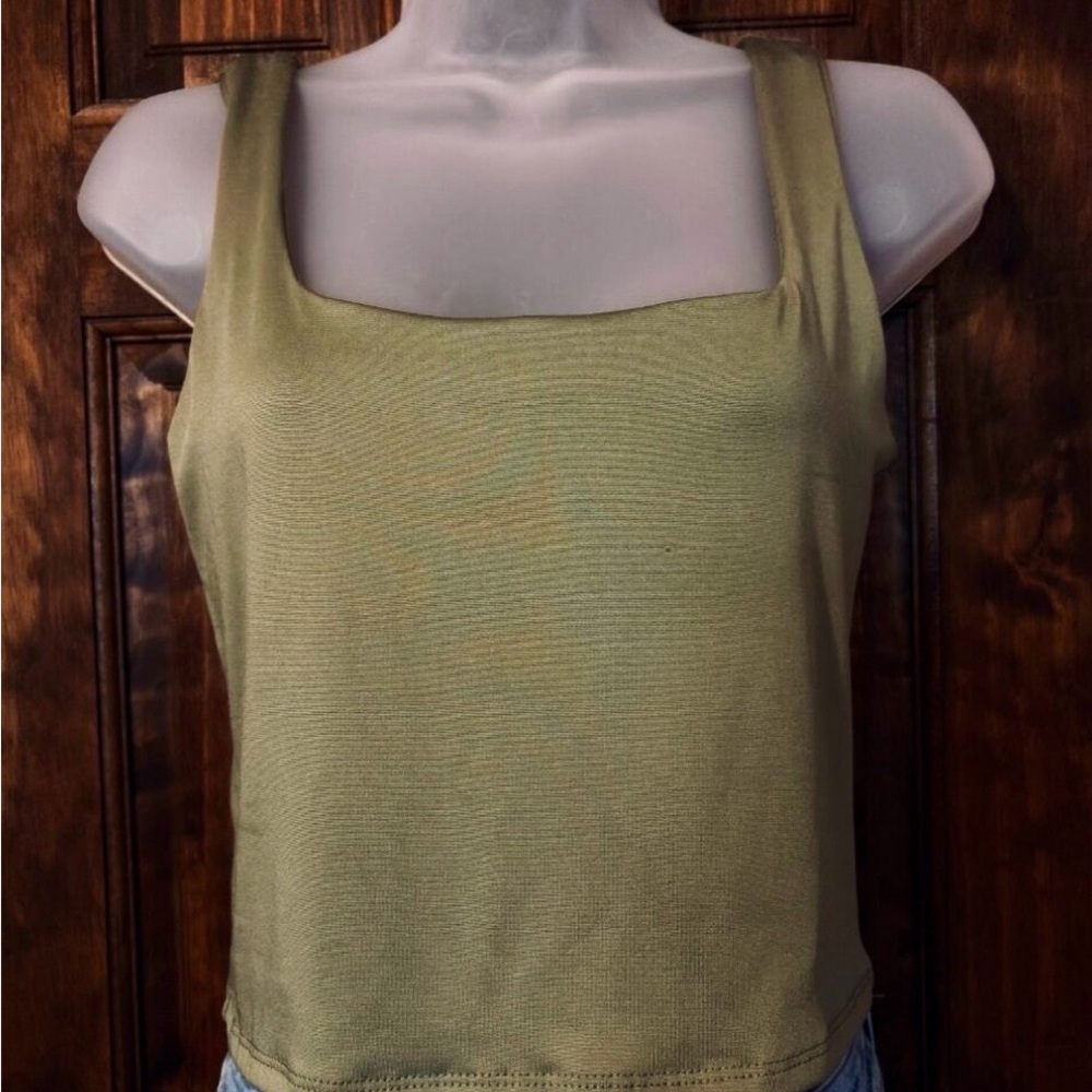 Olive Green Women's Camisole Top​